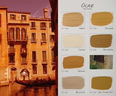 Carte Colori kleurenkaart Ocre